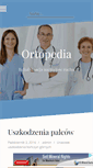 Mobile Screenshot of osteon-ortopedia.pl