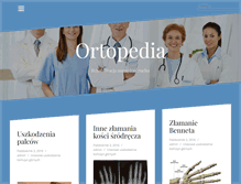 Tablet Screenshot of osteon-ortopedia.pl